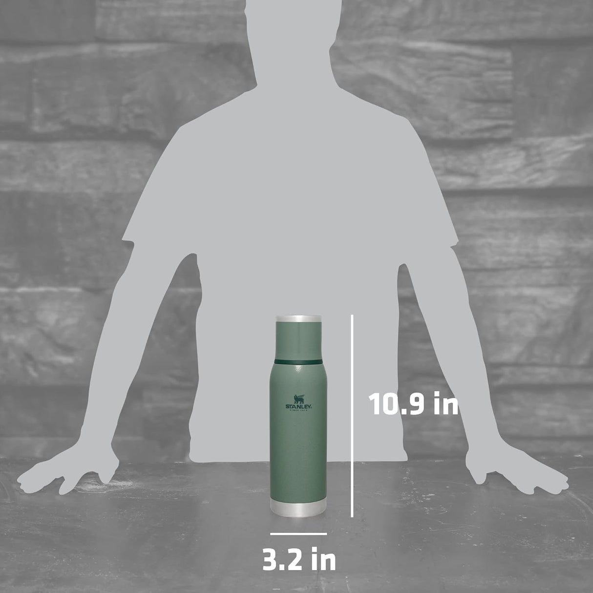 Taza de Viaje Aislada, Aventura Portátil, Modelo Insulated