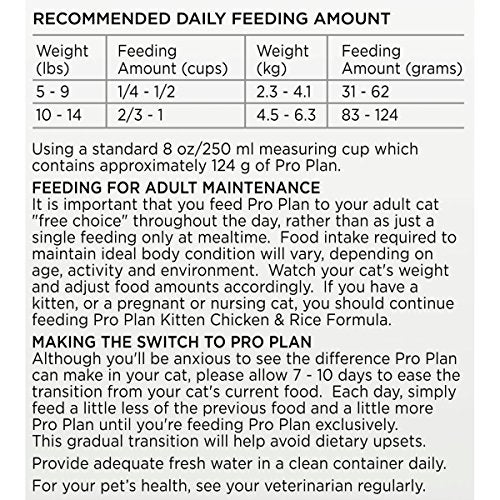 Purina Pro Plan para gatos Fórmula de salmón y arroz