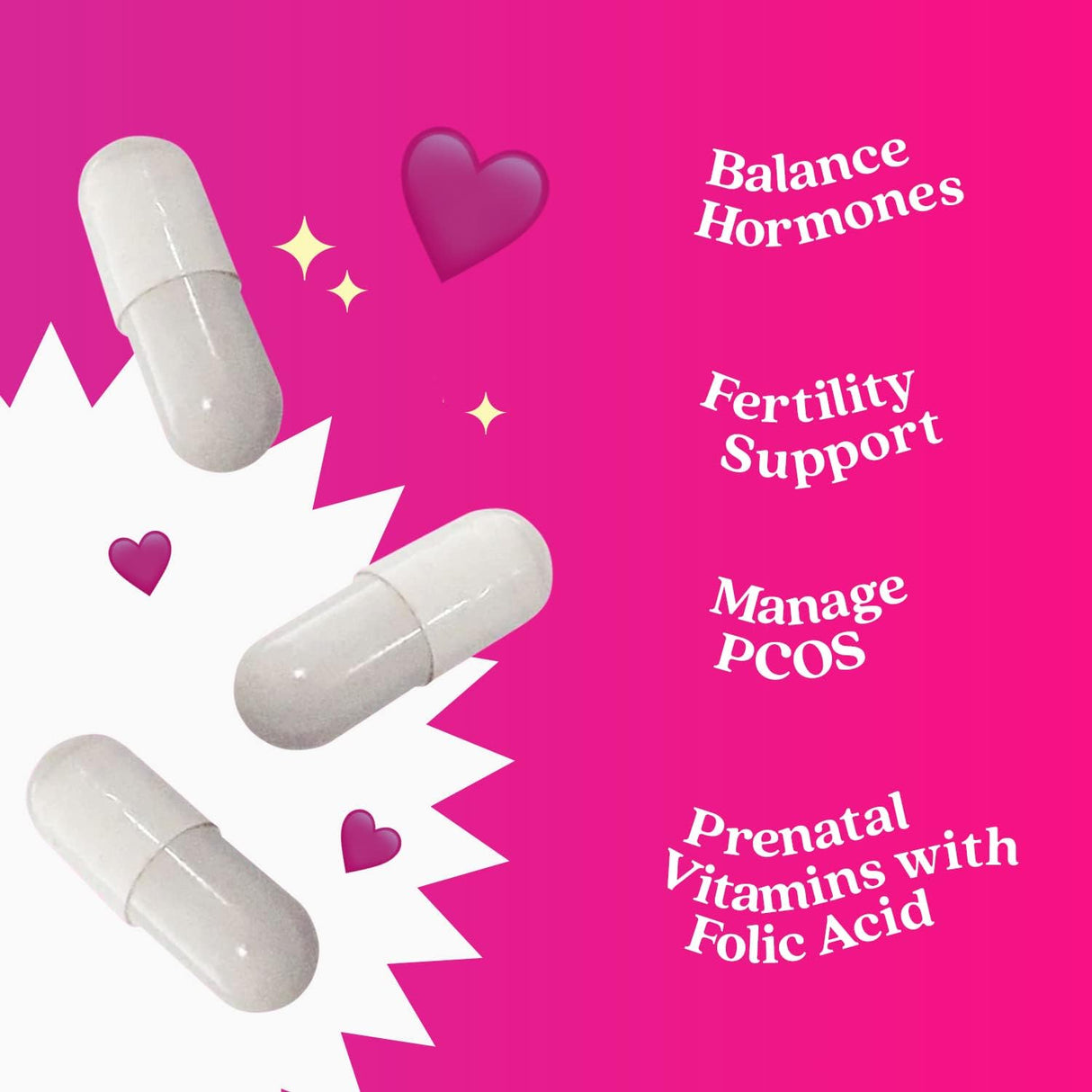 Suplemento de mio-inositol y D-Chiro inositol 90 unidades