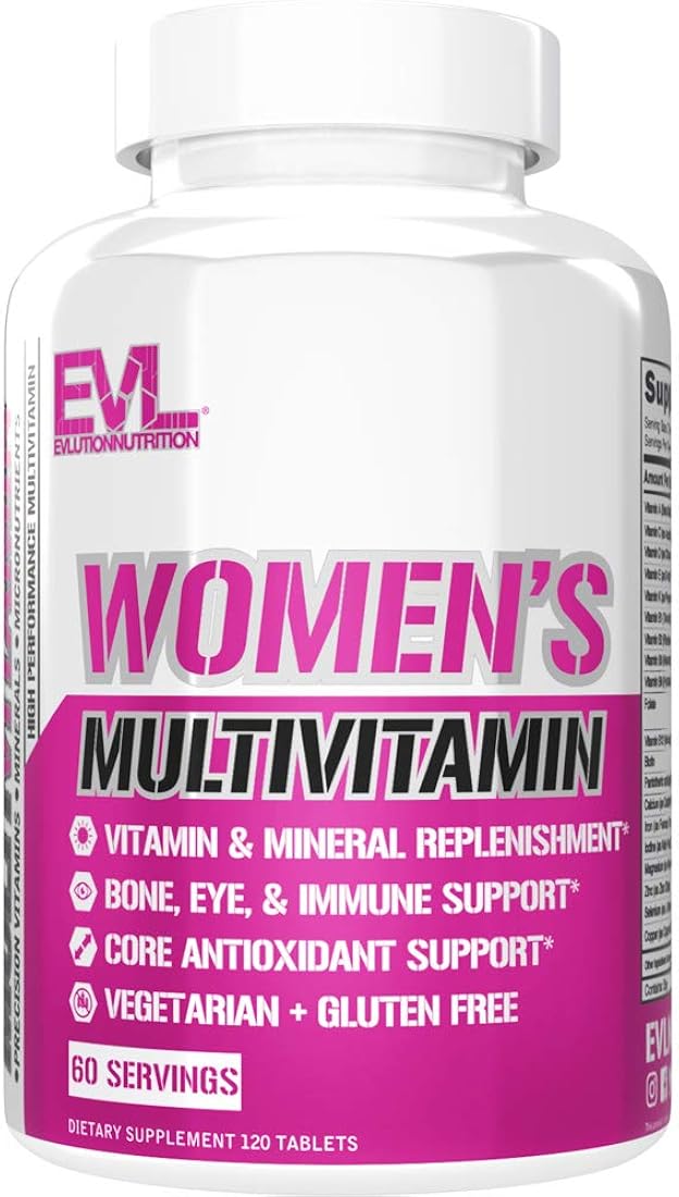 Suplemento Multivitamínico para mujer minerales de espectro