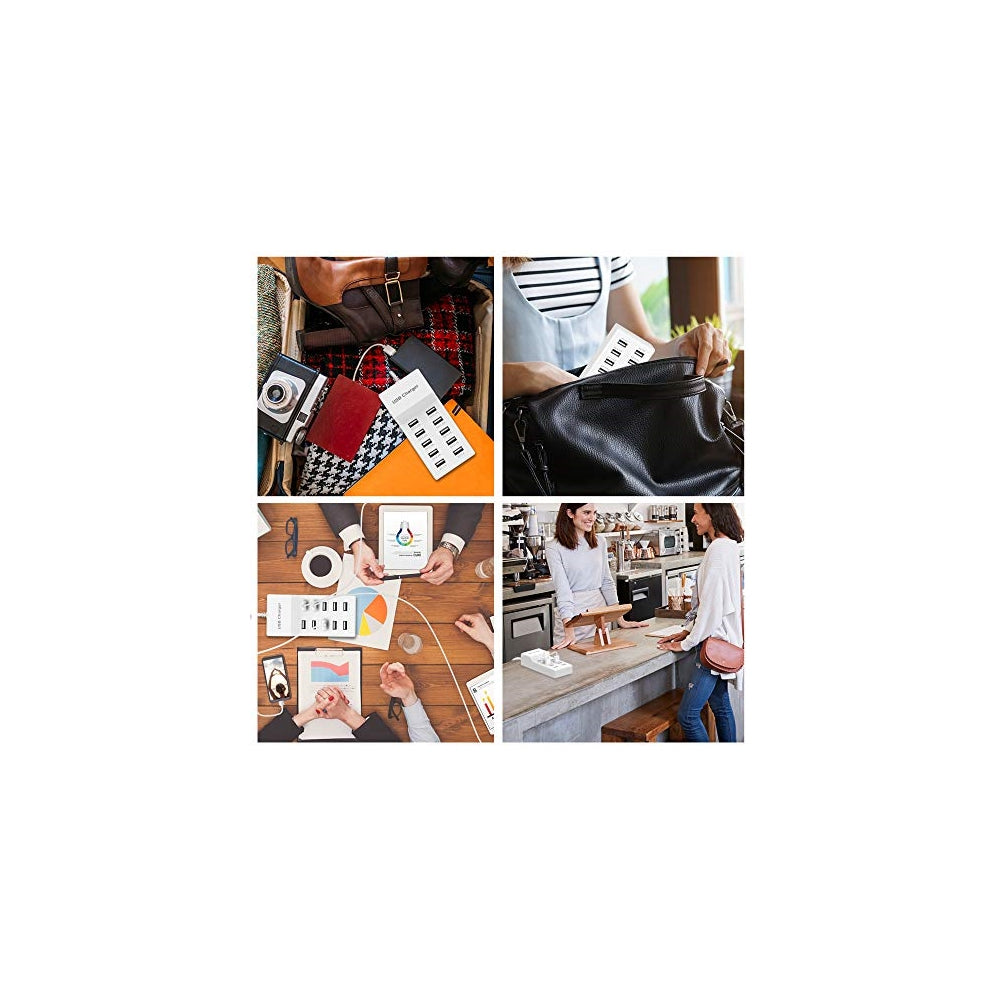 Cargadores con Cable Estación de carga USB carga rápida