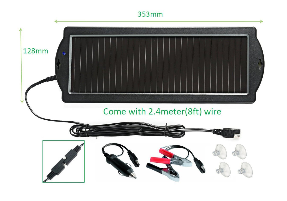 Cargador de batería para automóvil Panel solar