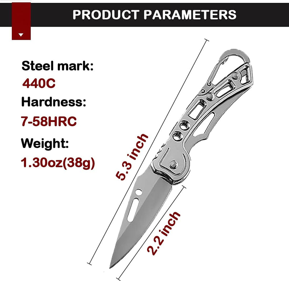 Cuchillo plegable de bolsillo, táctico, súper afilado