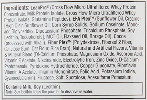 Batido de comidas con alto contenido de proteínas de 2.47l