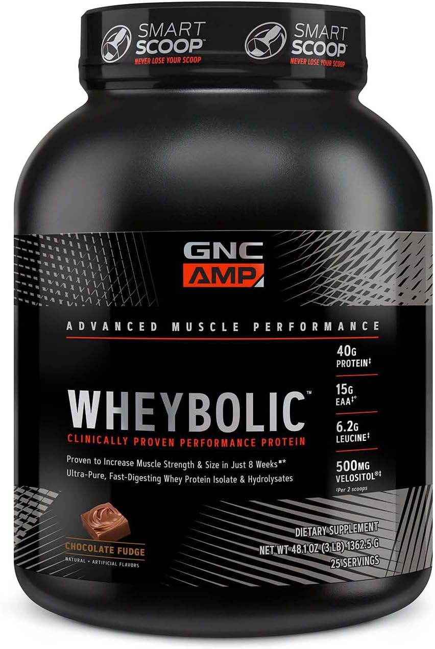 Fórmula de apoyo para la construcción muscular GNC