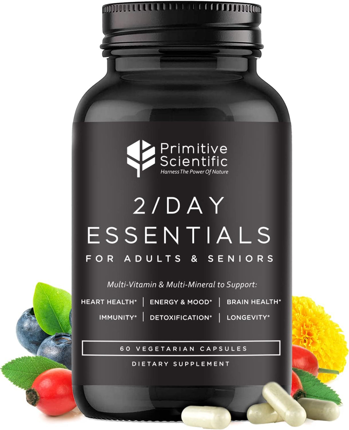 Multivitaminas Naturales para Adultos - 60 Cápsulas