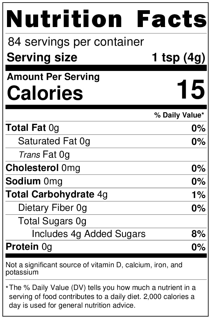 Azúcar de Vainilla Pura de Madagascar 12 OZ para Cocinar