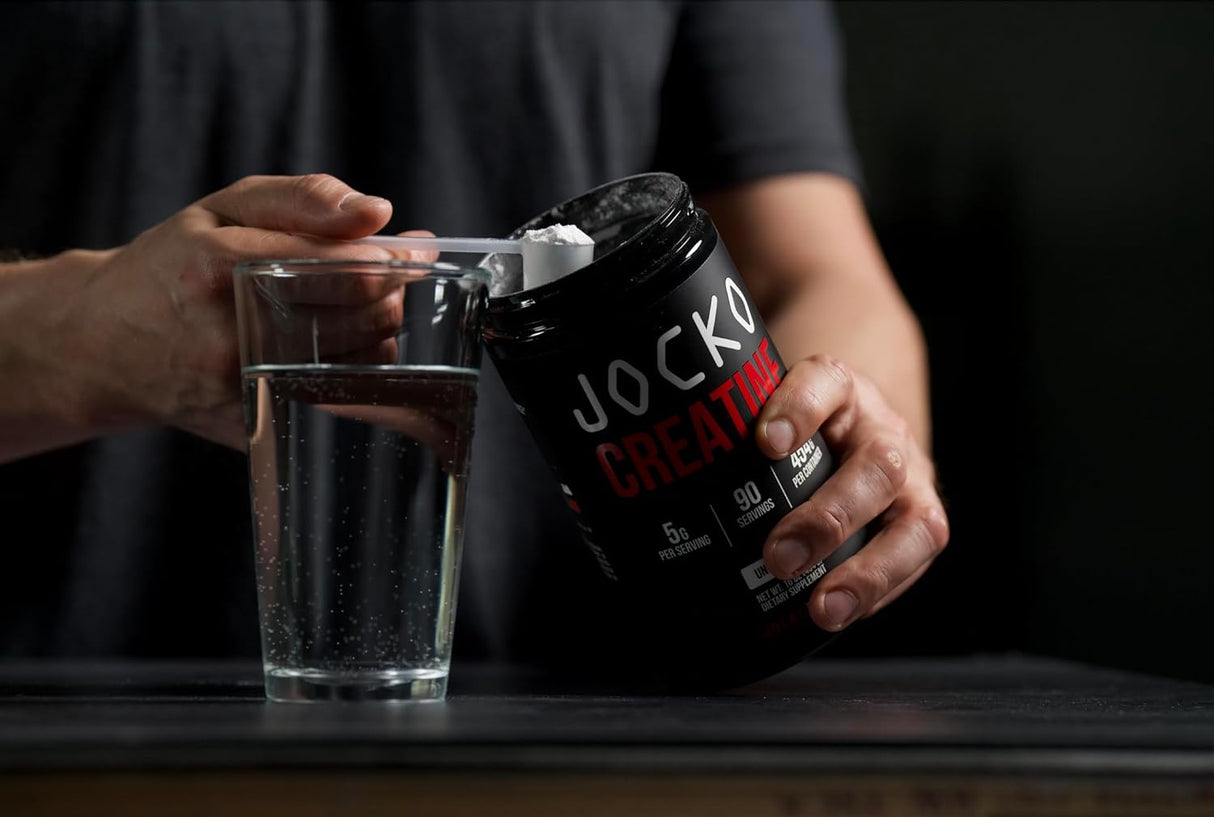 Creatina Monohidratada Jocko Fuel - 90 Porciones Sin Sabor