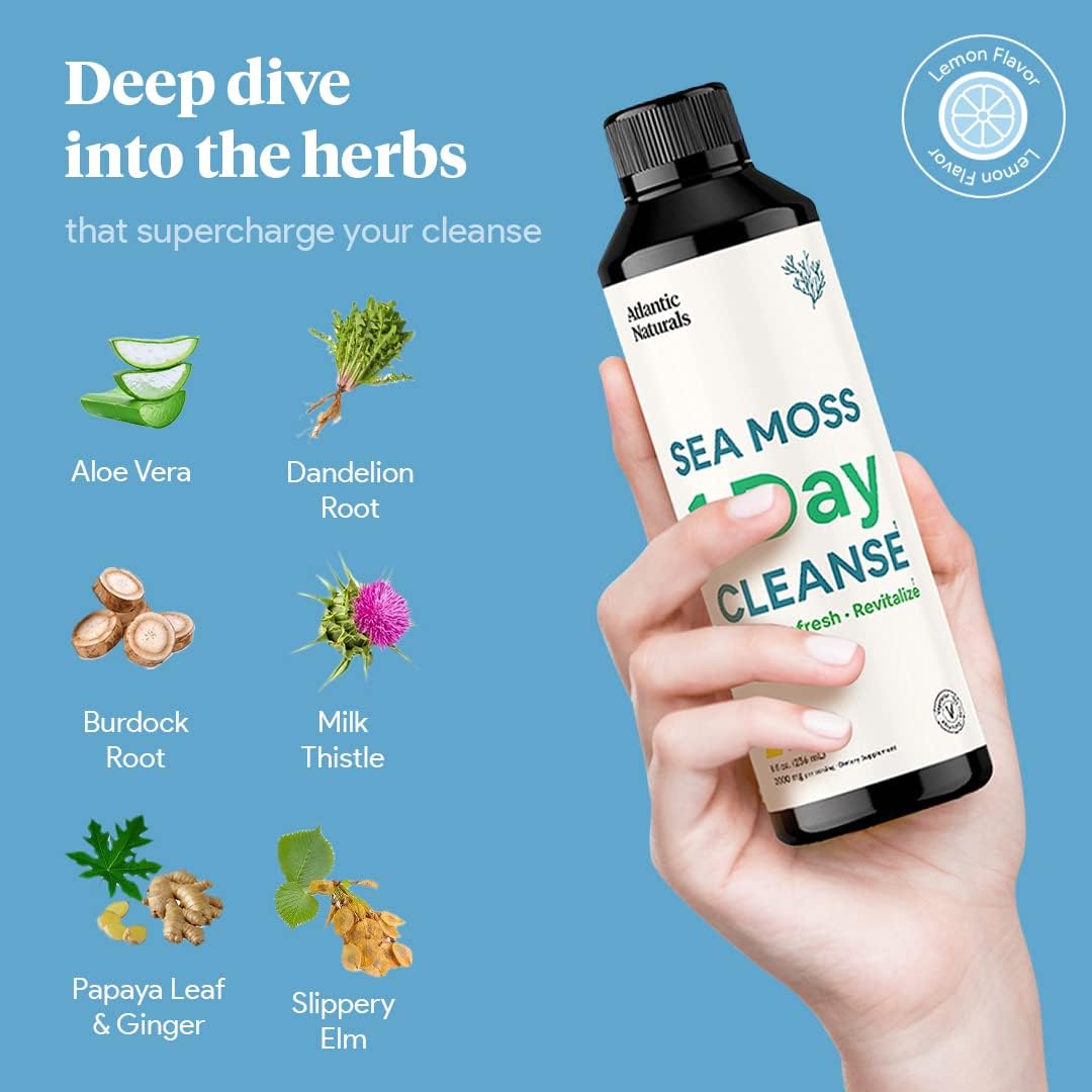 Suplementos Desintoxicación cuerpo completo Atlantic Naturals