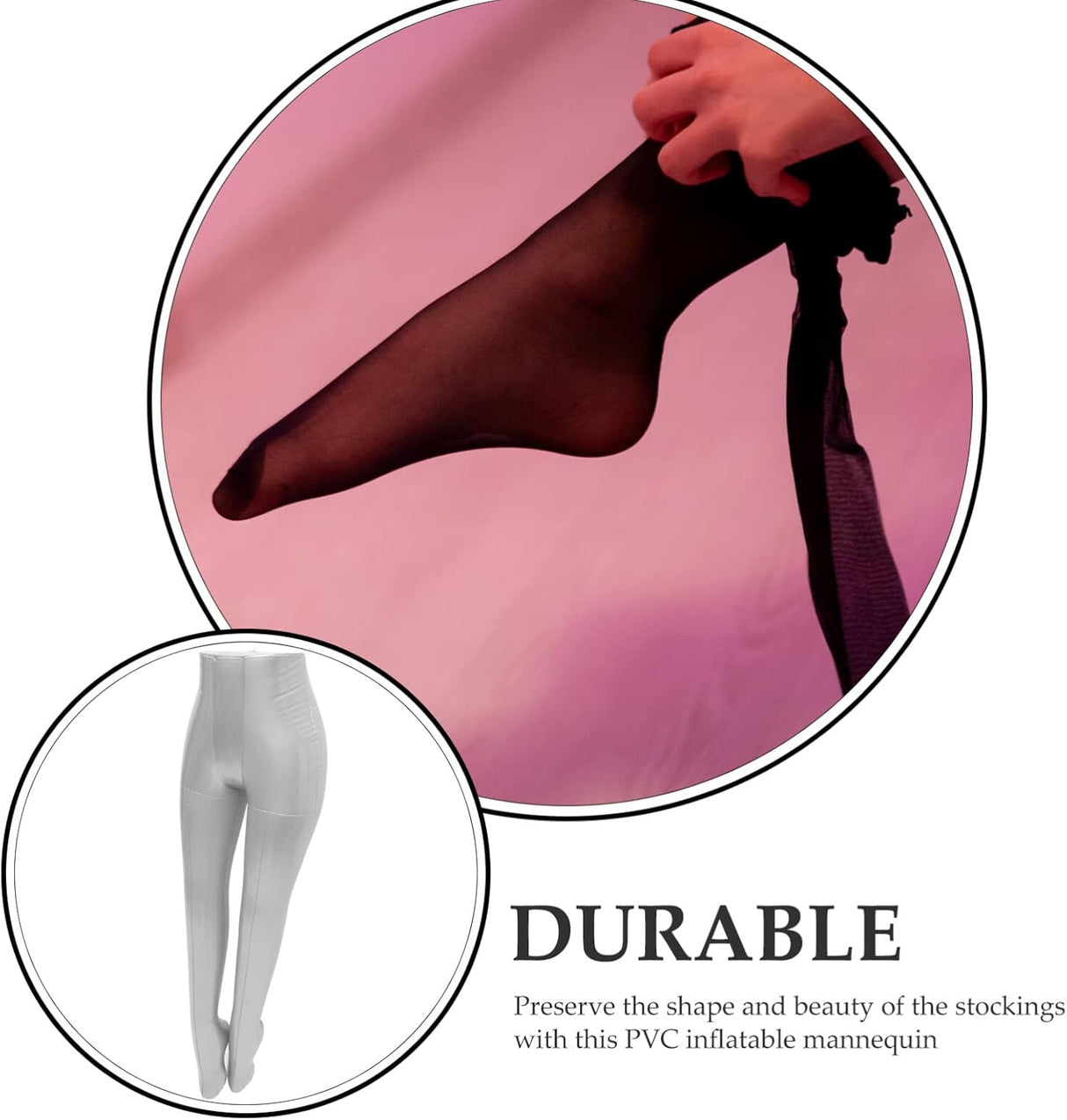 Maniquí Inflable Mujer Cuerpo Inferior para Exhibición Modelos