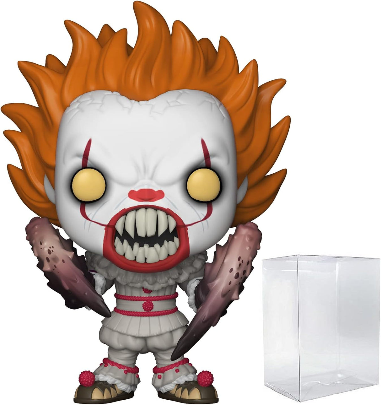 Figurita Funko It - Pennywise con patas de araña, con protector
