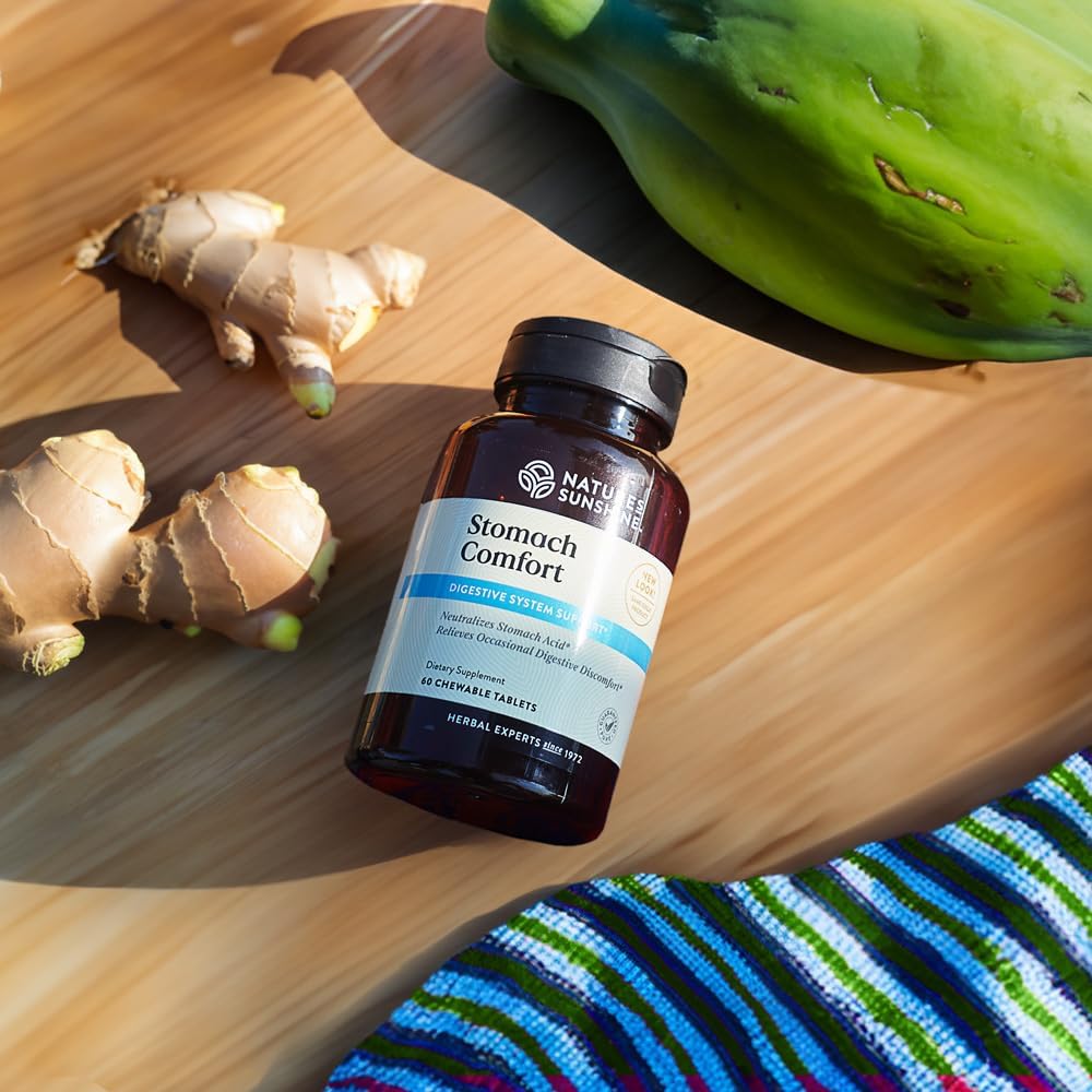 Suplementos Estomacal 60 Tabletas Masticables Ayuda Digestiva