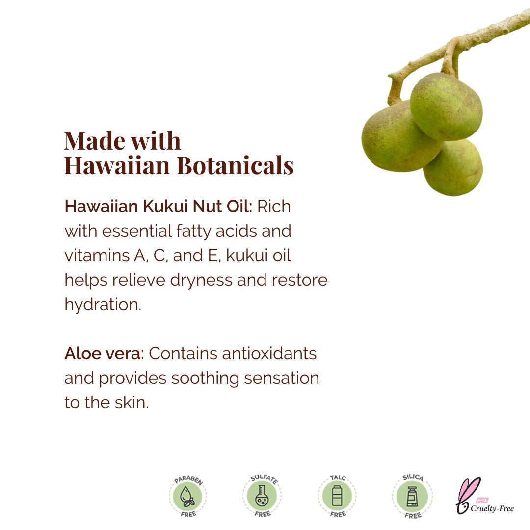 Loción Corporal Hidratante Sin Crueldad ni Parabenos, Kukui