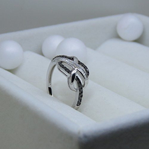 Diamante De 0.20 Quilates (ctw) Redondeado Y Baguette Cut