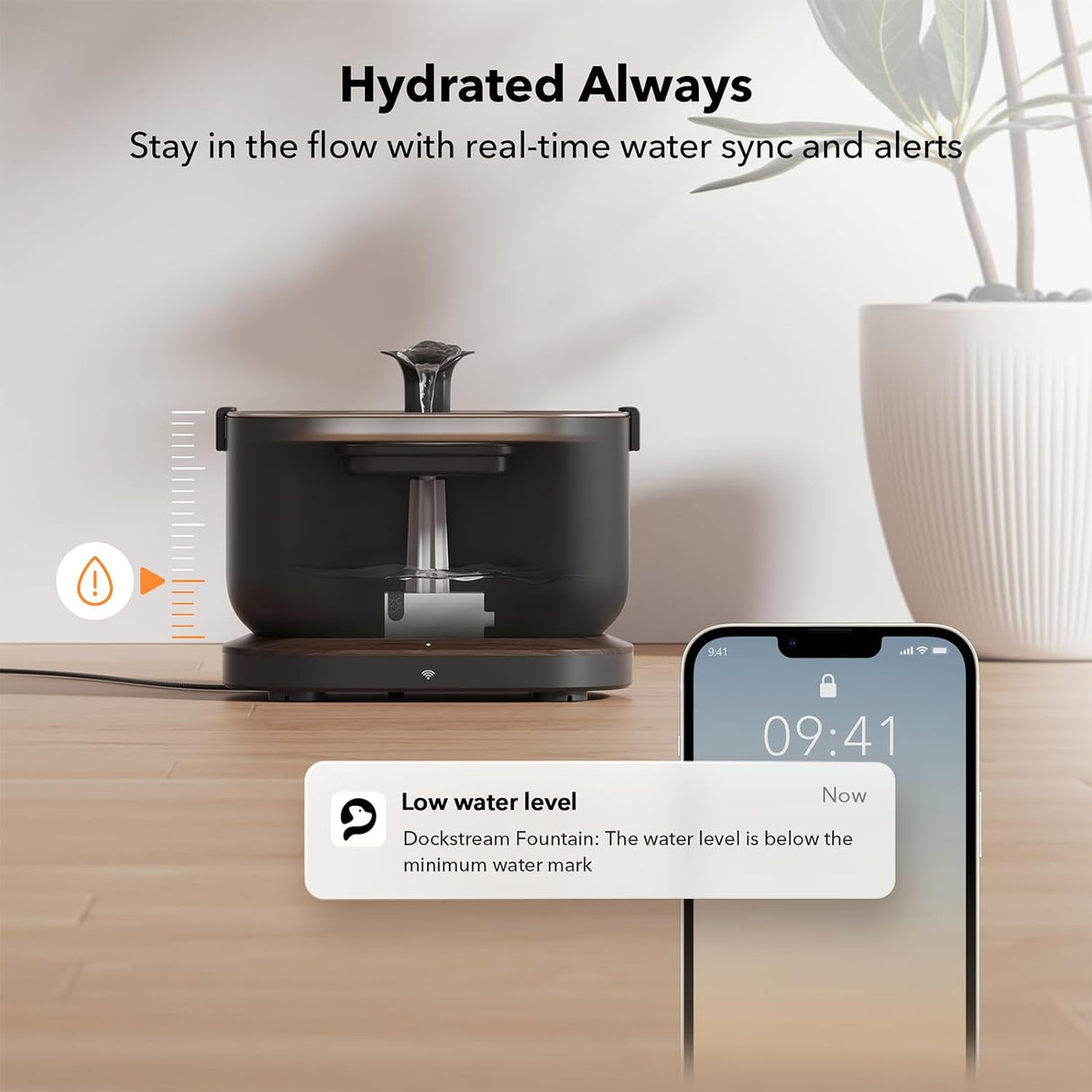 Fuente de agua para gatos con bomba PLWF105 PETLIBRO