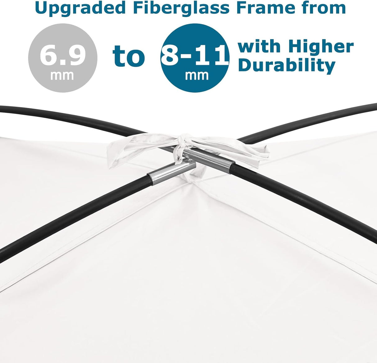 Tienda de playa con protección solar UPF 50+, fácil de llevar