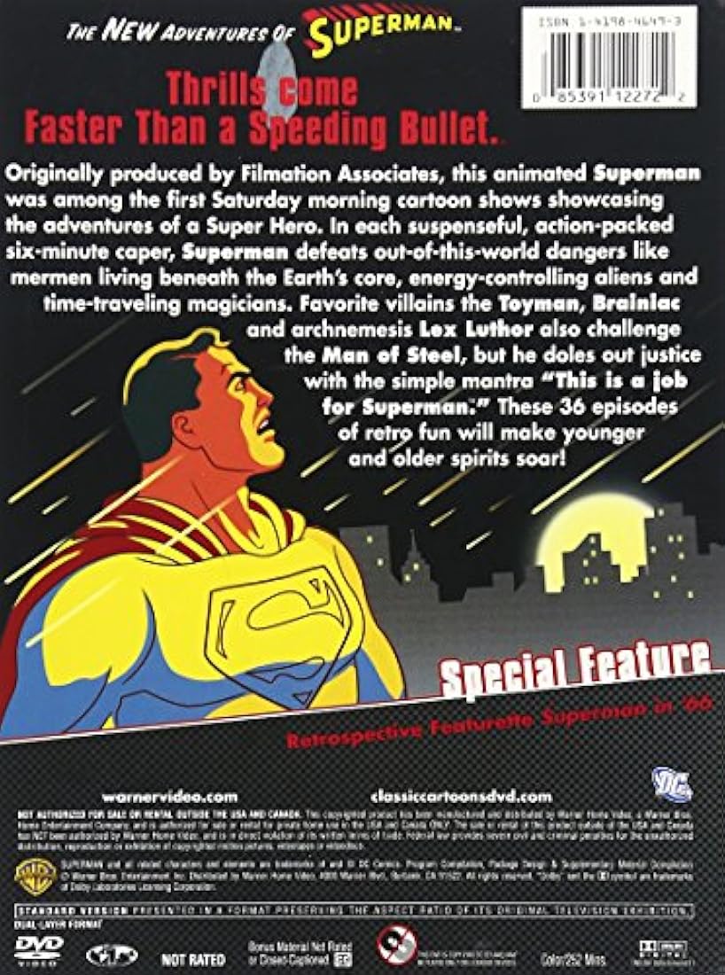 DVD de Las nuevas aventuras de Superman 1966 1970