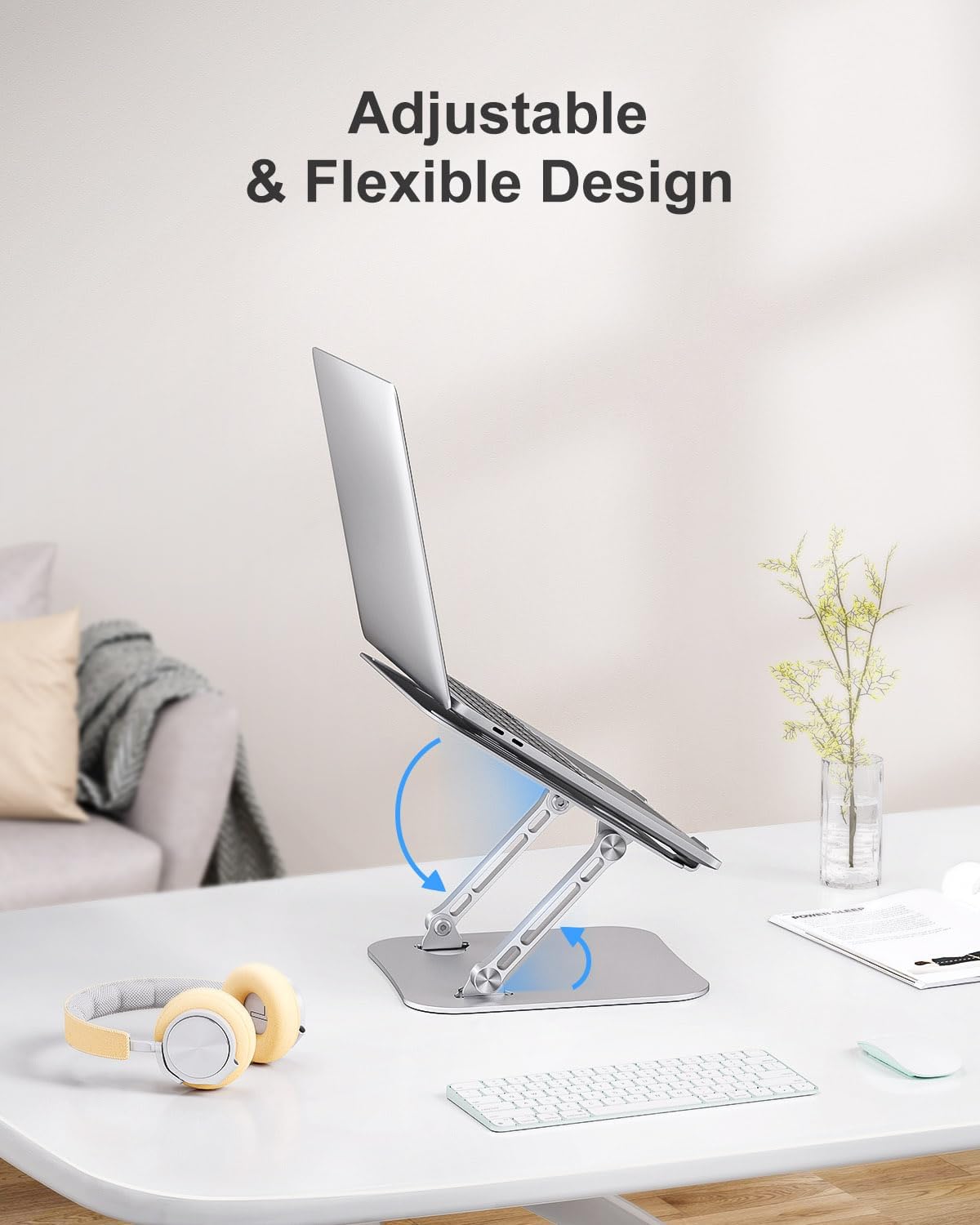 Soporte ergonómico de aluminio para computadora 03 JUANWE