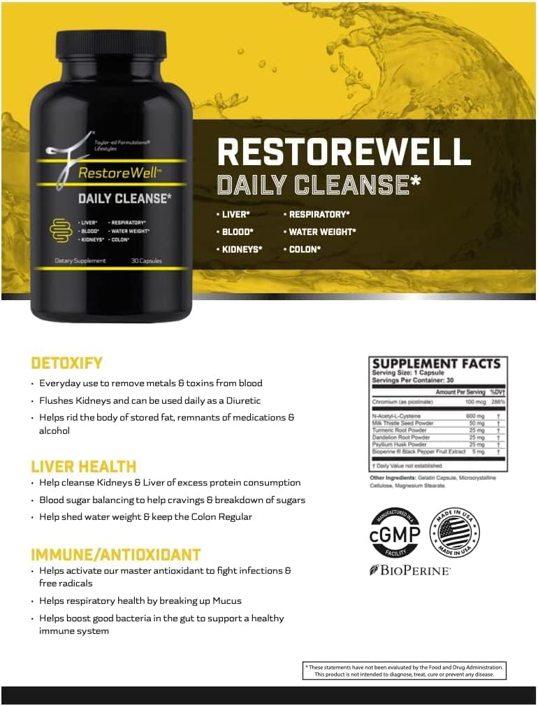 Suplementos Alimenticios Purificar y revitalizar el cuerpo