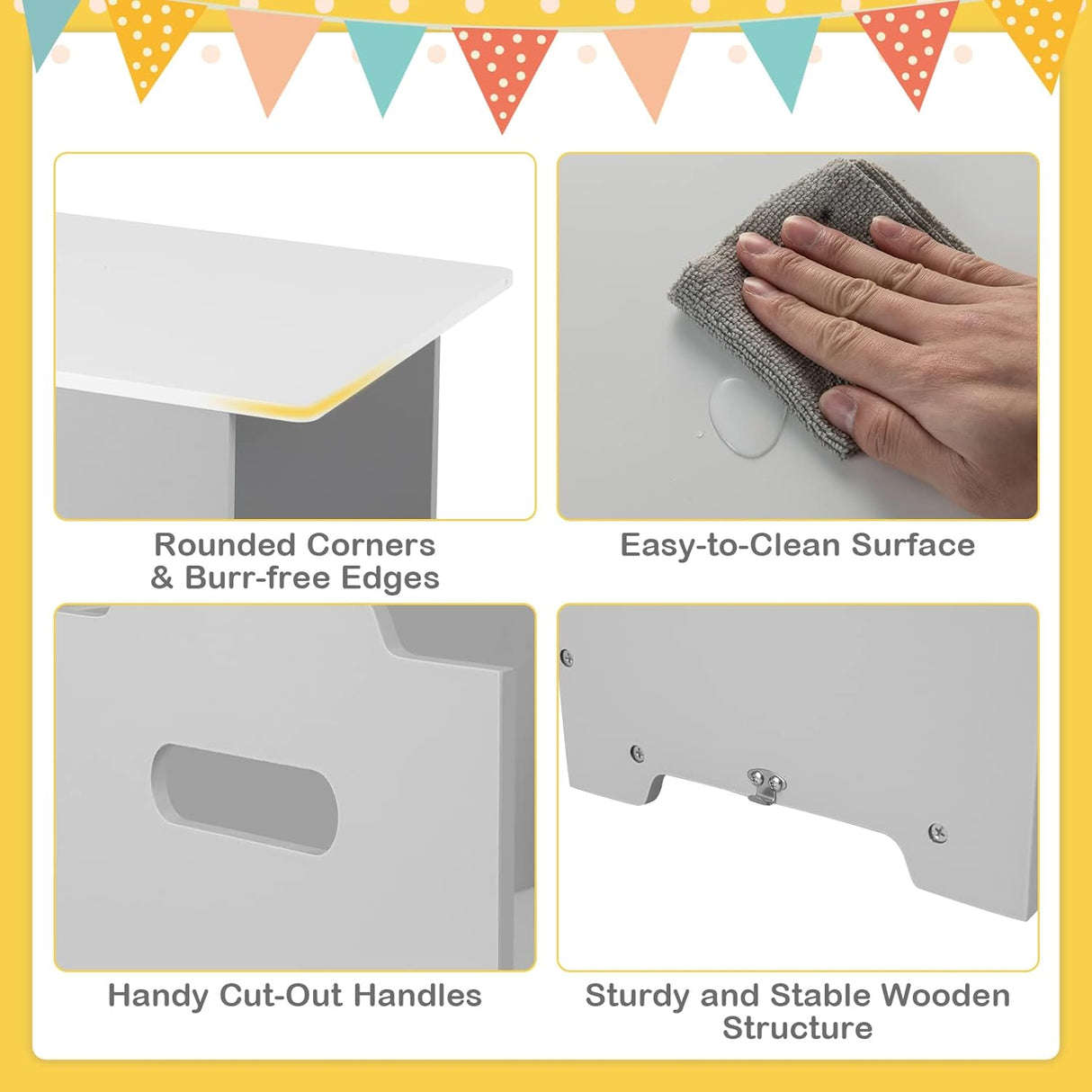 Juego de mesa y silla para niños mesa de actividades 4 en 1