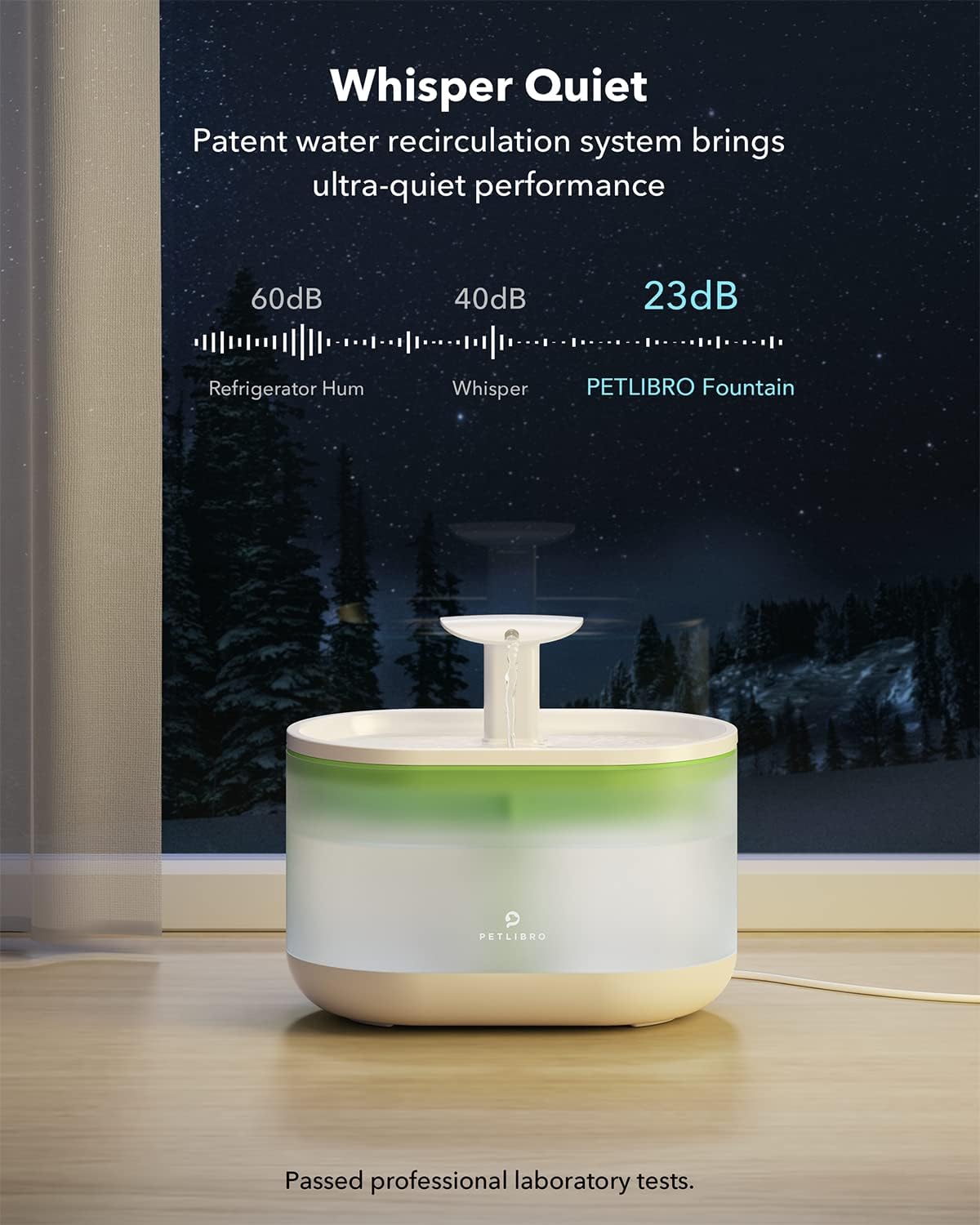 Fuente de agua sin BPA de 2,1 L para gatos PL-WF002 PETLIBRO