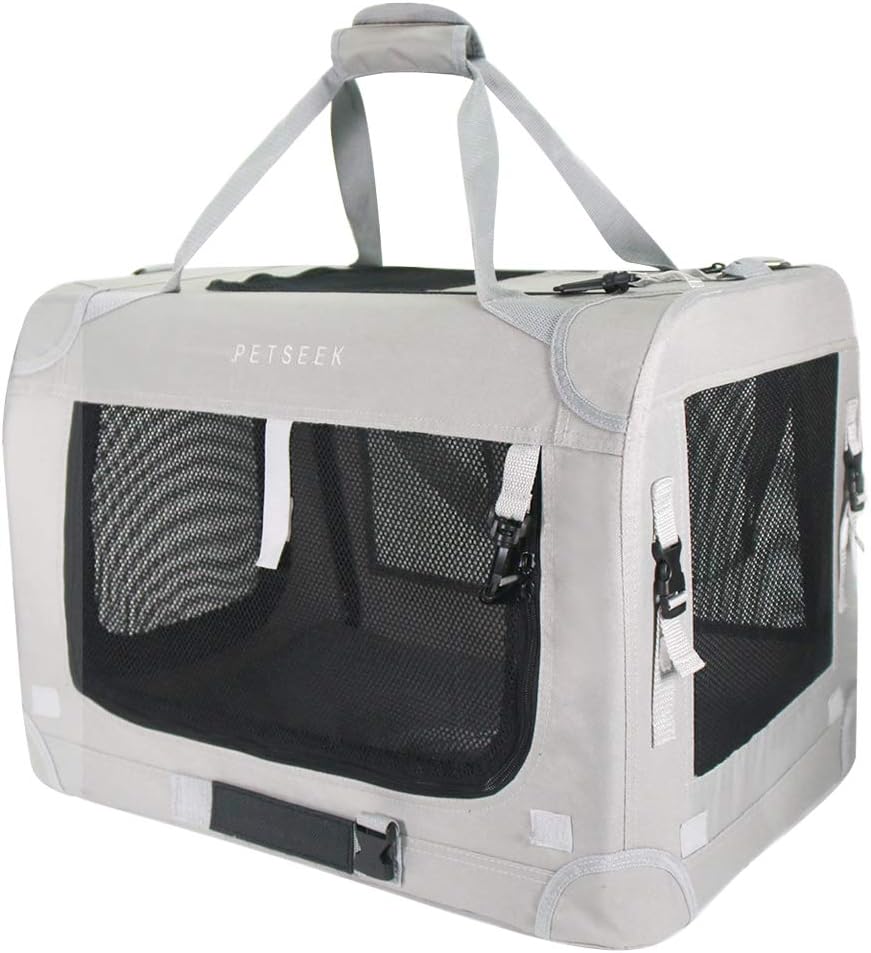 Transportadora de Mascotas Grande, Marca: No Especificada, Plegable, 24x16.5x16
