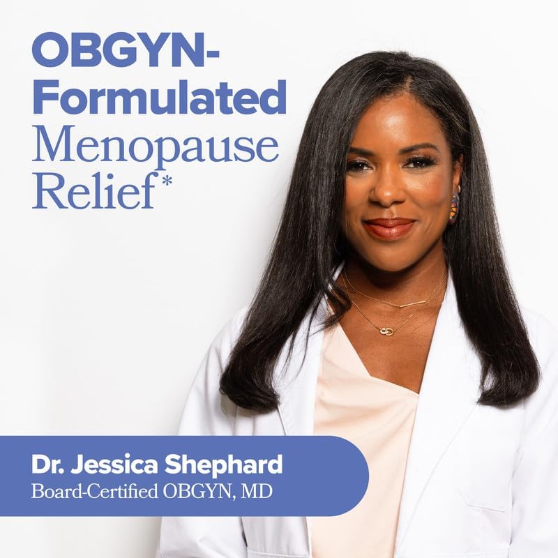 Vitaminas para Menopausia con Cohosh Negro y Ashwagandha