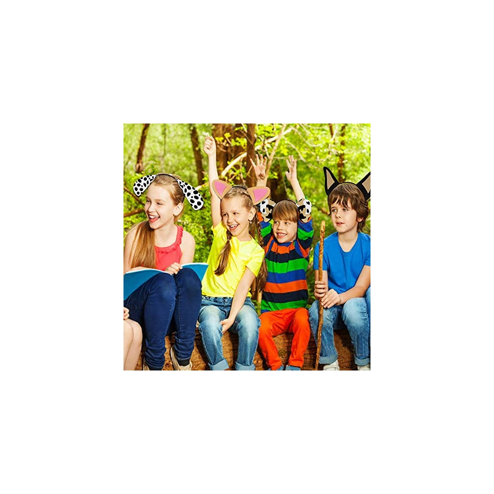 Disfraces 9 diademas para orejas de perro talla única