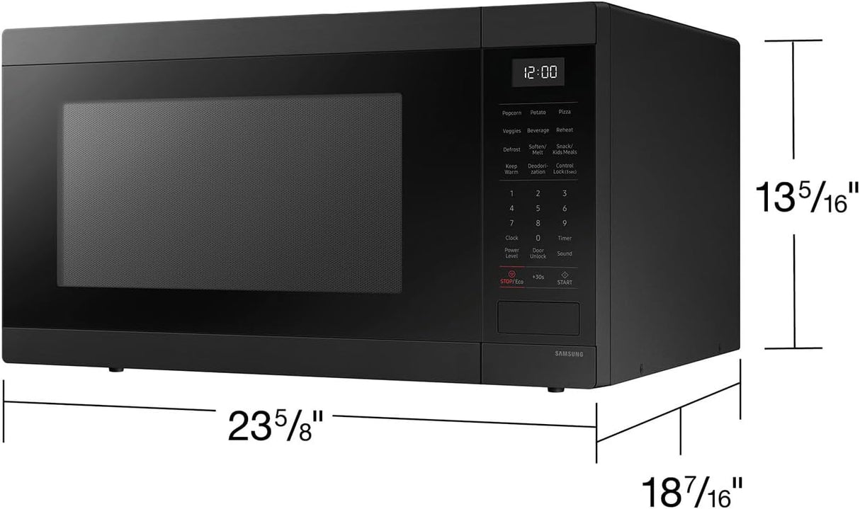 Microondas Samsung 1.9 cu. ft, Cocción por Sensor, MS19DG8500MTAA