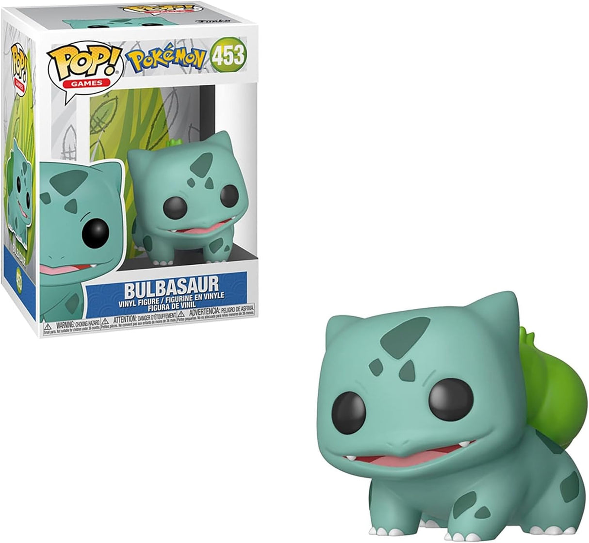 Figurita Bulbasaur Pokémon de Funko Pop! Juegos, Vinilo