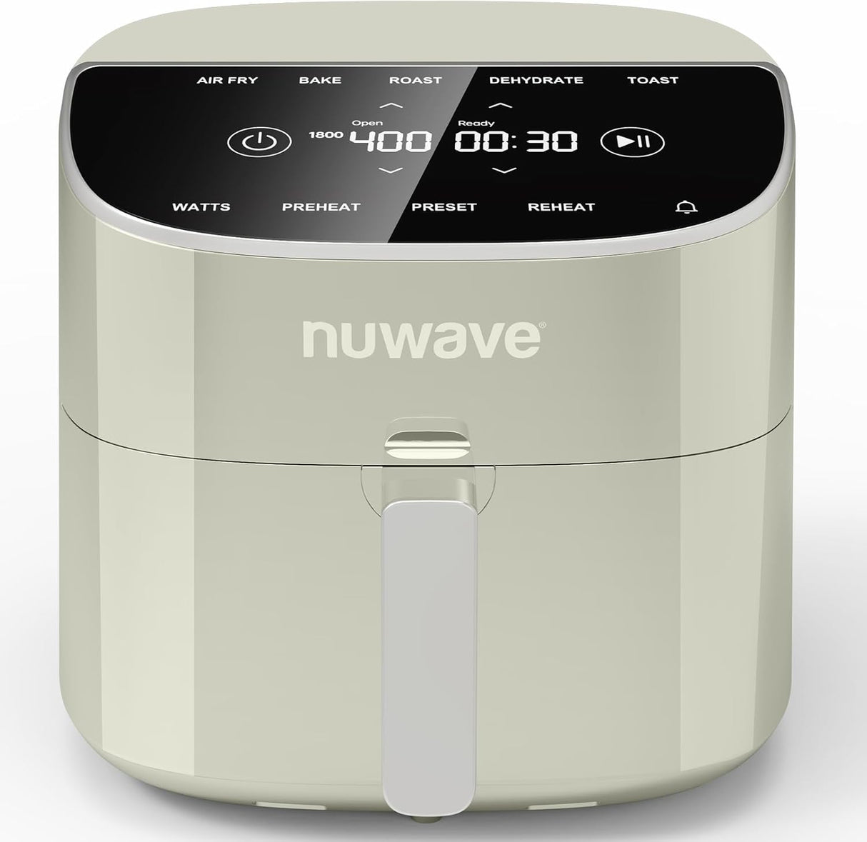 Freidora de aire Nuwave Brio Plus, 8 Qt, 5 funciones, 100 presets