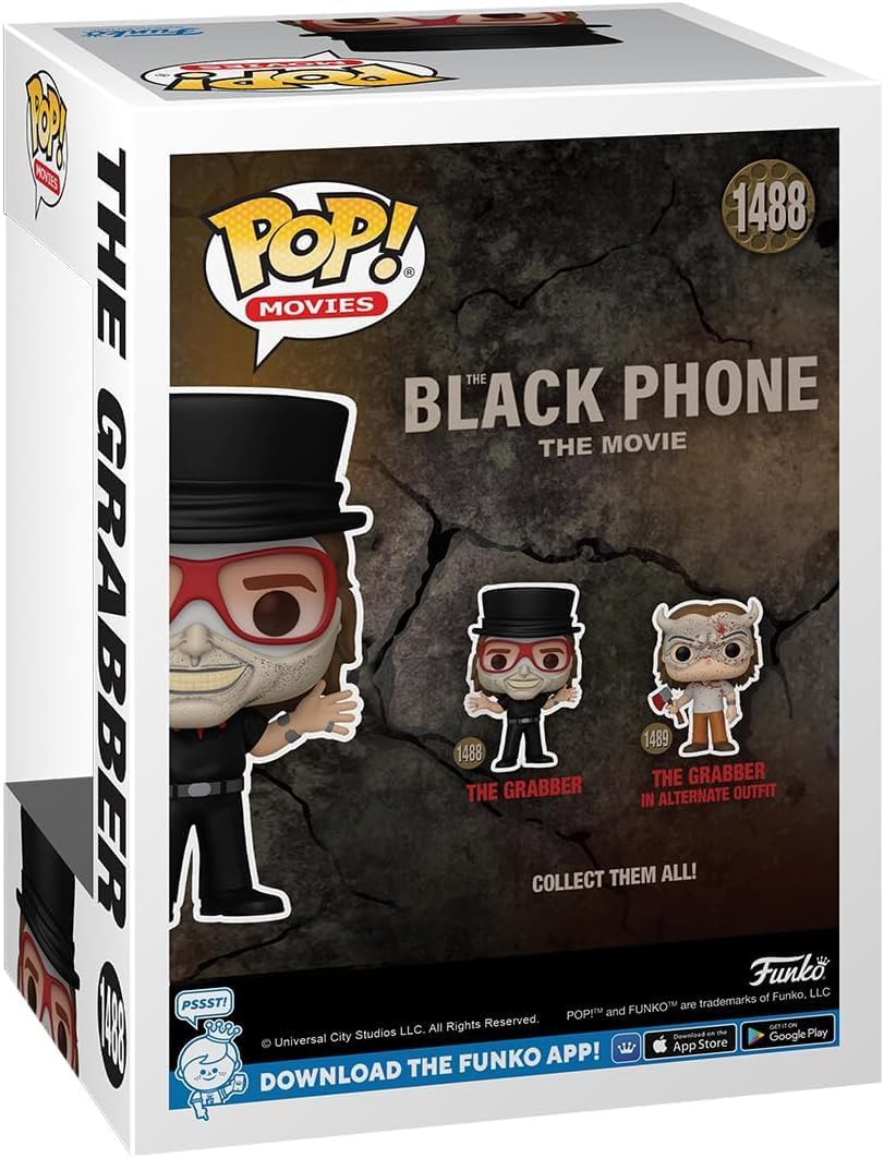 Figura Funko POP Black Phone - El Secuestrador con Gafas y Sombrero