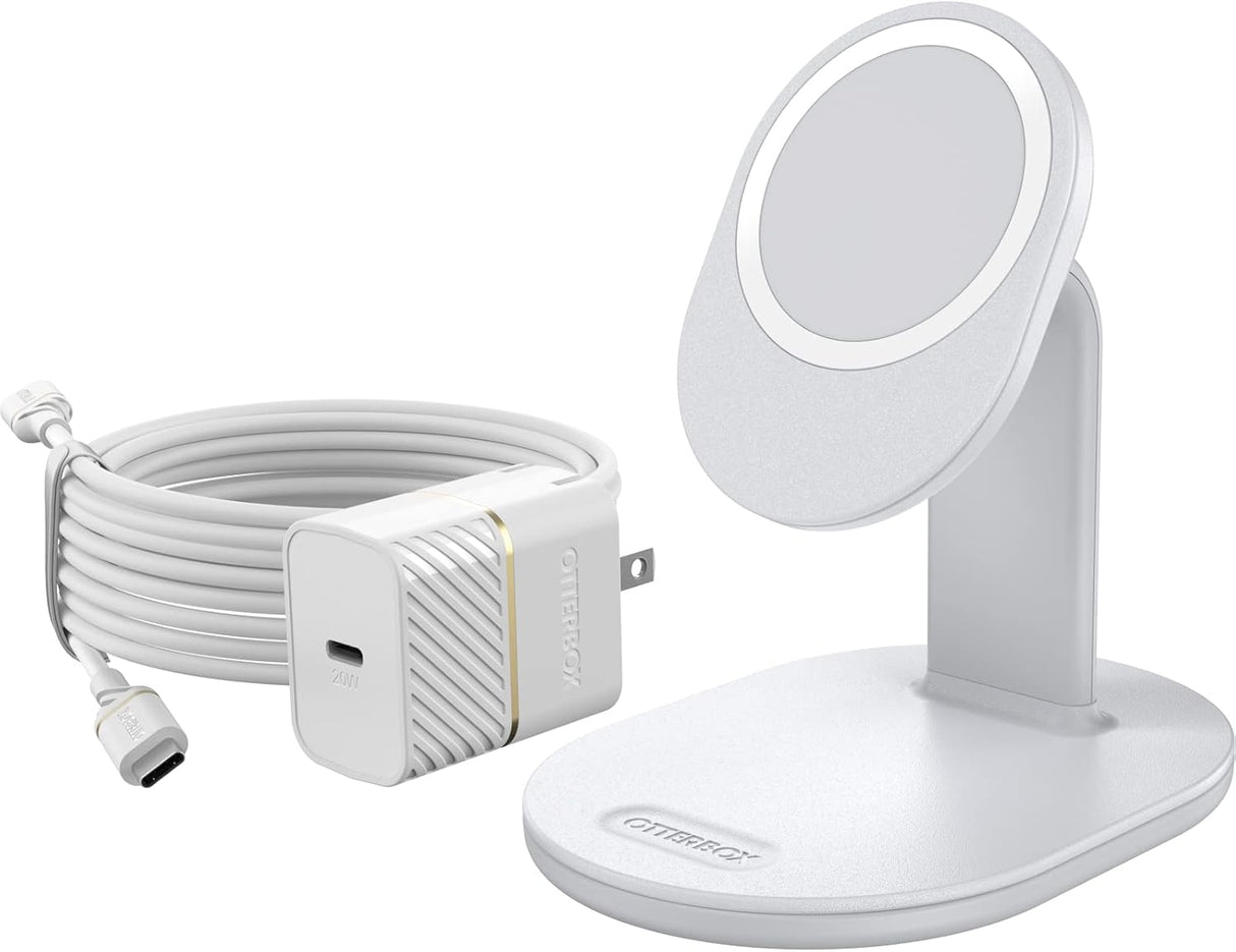 OtterBox Soporte de carga inalámbrico para MagSafe - Blanco