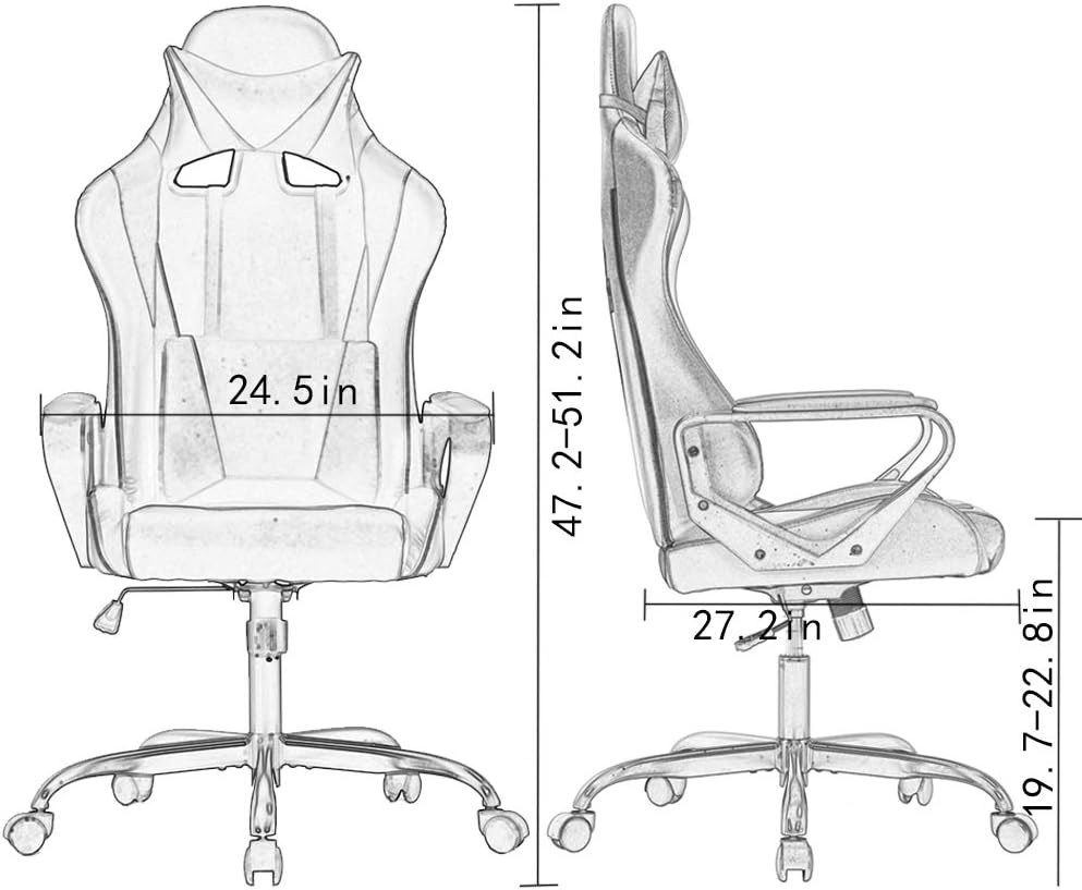 Silla gamer ergonómica High-Back Gaming Chair BestOffice