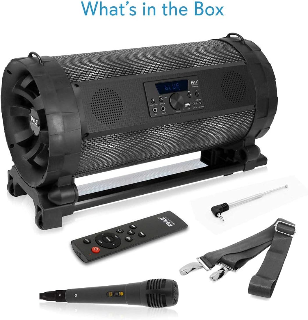 Parlante Portátil con Bluetooth PYLE-HOME PBMSPG198