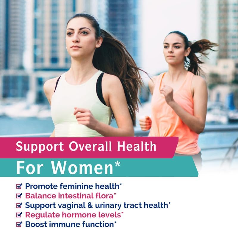 Probióticos para Mujeres con Arándano, Vitaminas C y B6