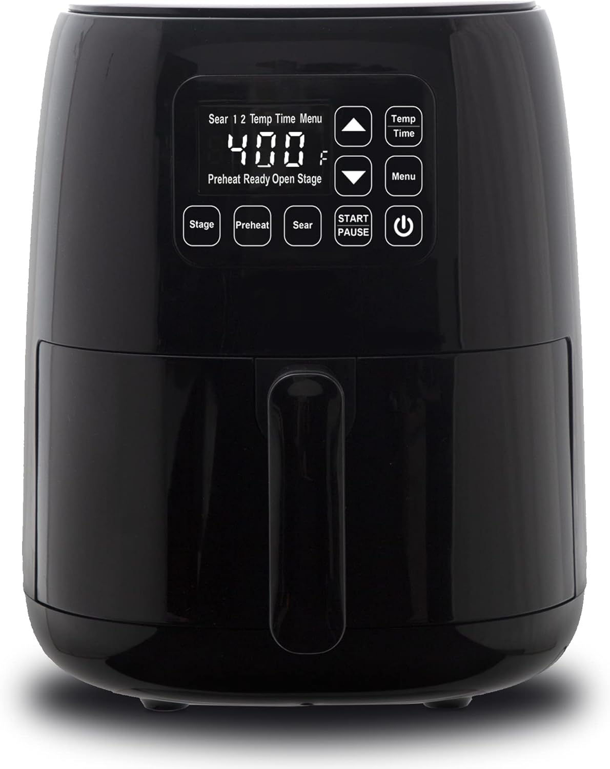 Freidora de aire Nuwave Brio 2.6 Qt, pantalla táctil y segura