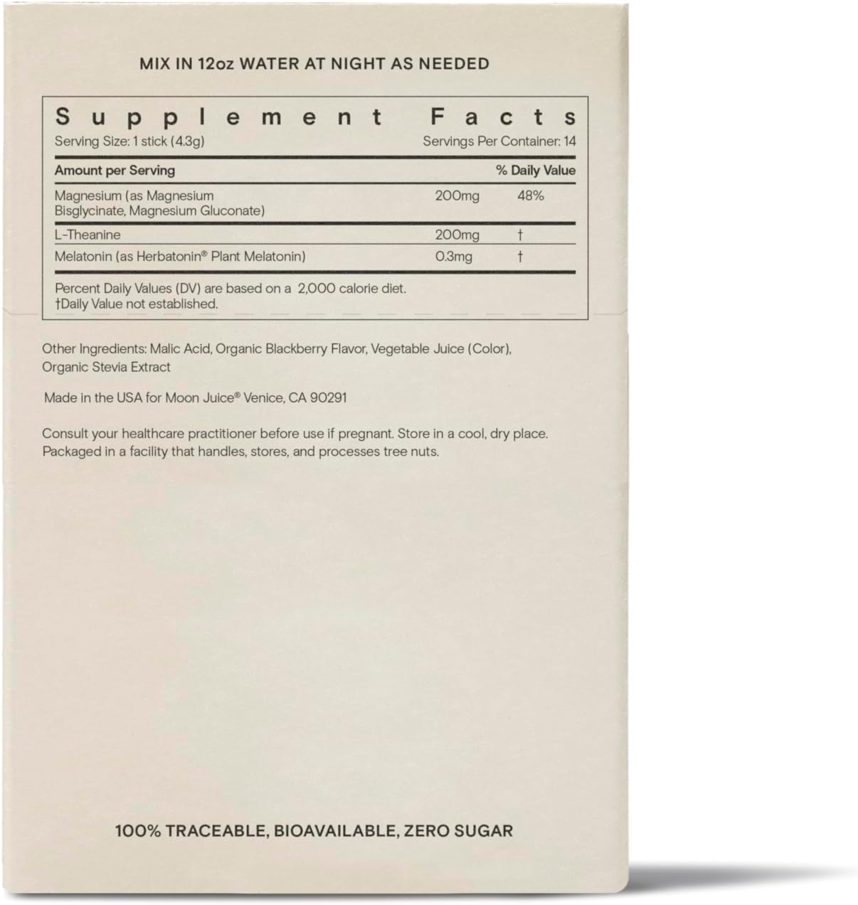 Magnesio para dormir de melatonina glicinato de magnesio