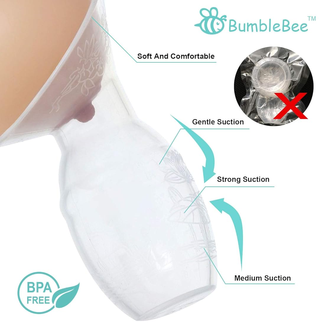 extractor de leche Manual