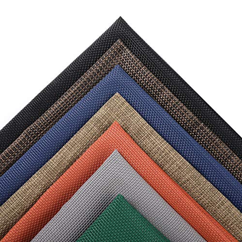 Veehoo - Cama elevada para perros, catre elevado portátil, alfombrilla impermeable y transpirable, tela de malla de textileno duradero, pies antideslizantes, uso en interiores o exteriores, S, Malla azul.