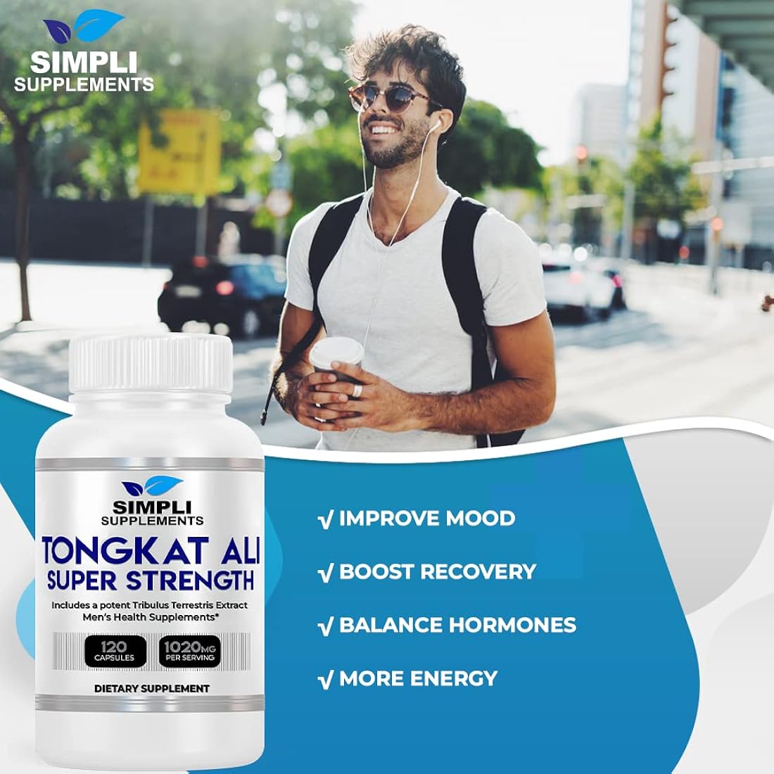 Extracto de Tonkat Ali Simpli Suplementos