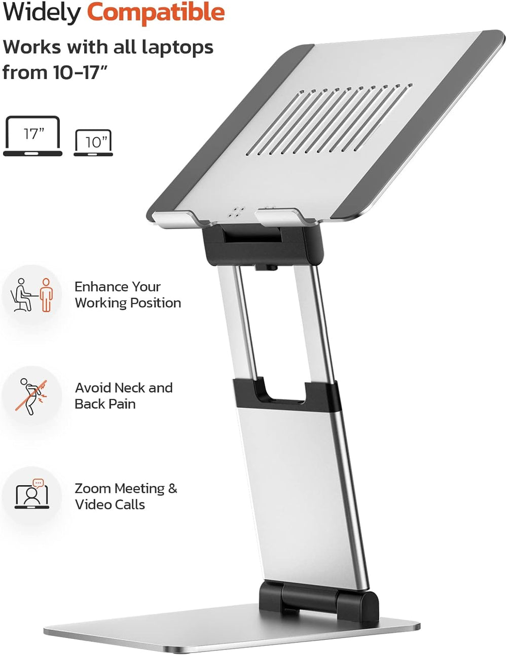 Soporte ergonómico para computadora portátil LS03 tounee
