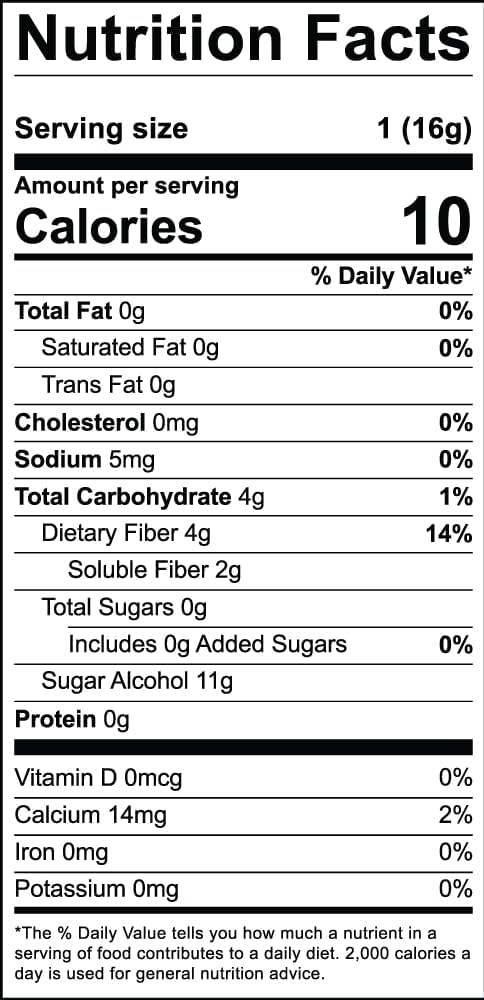 Psyllium Husk Sabor Kiwi Fresa Sin Azúcar, 24 Paquetes