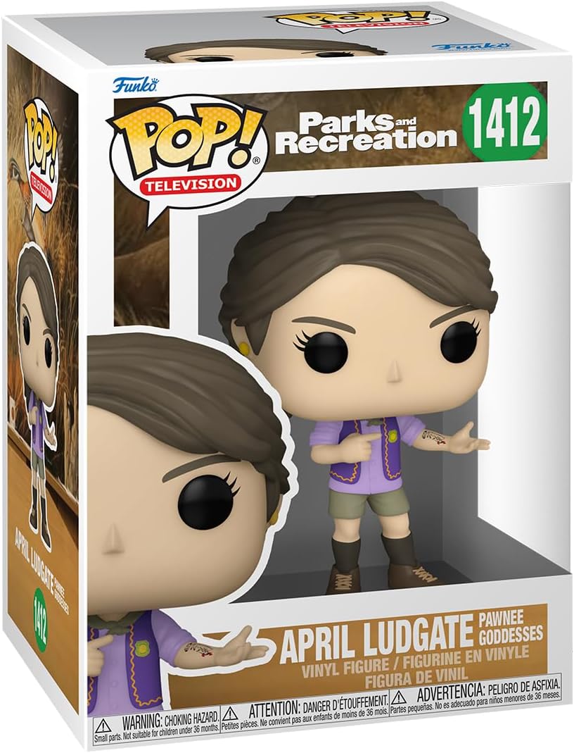 Funko Pop! TV: Parks and Rec - April Ludgate Diosas Pawnee