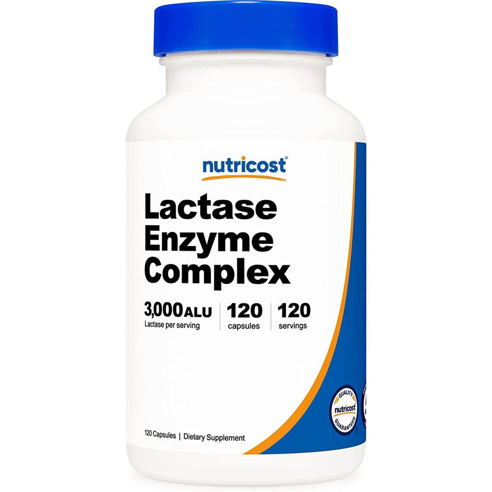 Suplementos Alimenticios Lactase Enzyme sin gluten