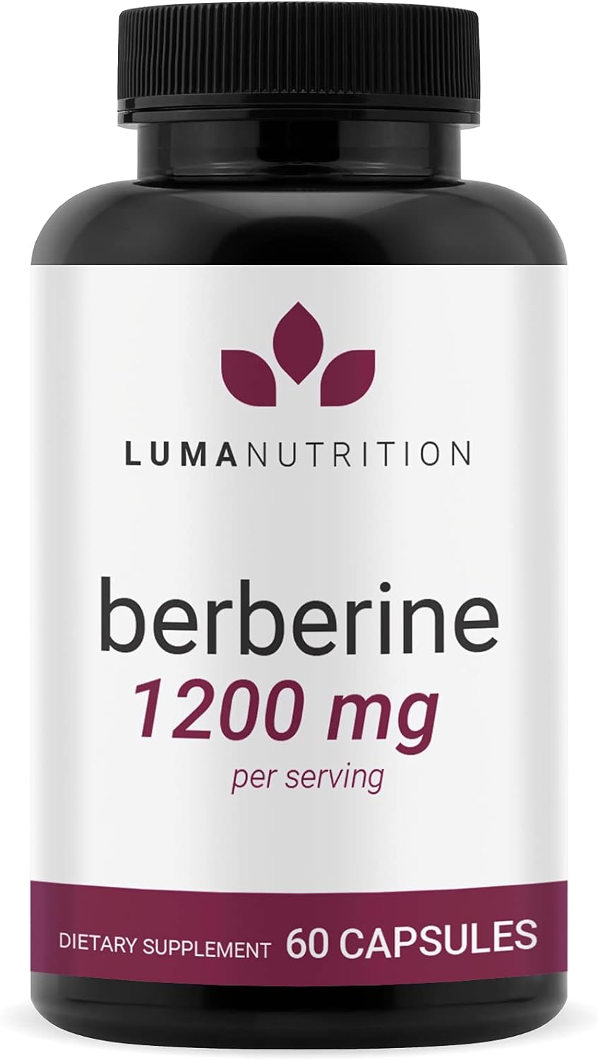 Suplemento Berberina 1200 mg por porción Plus 60 Cápsulas