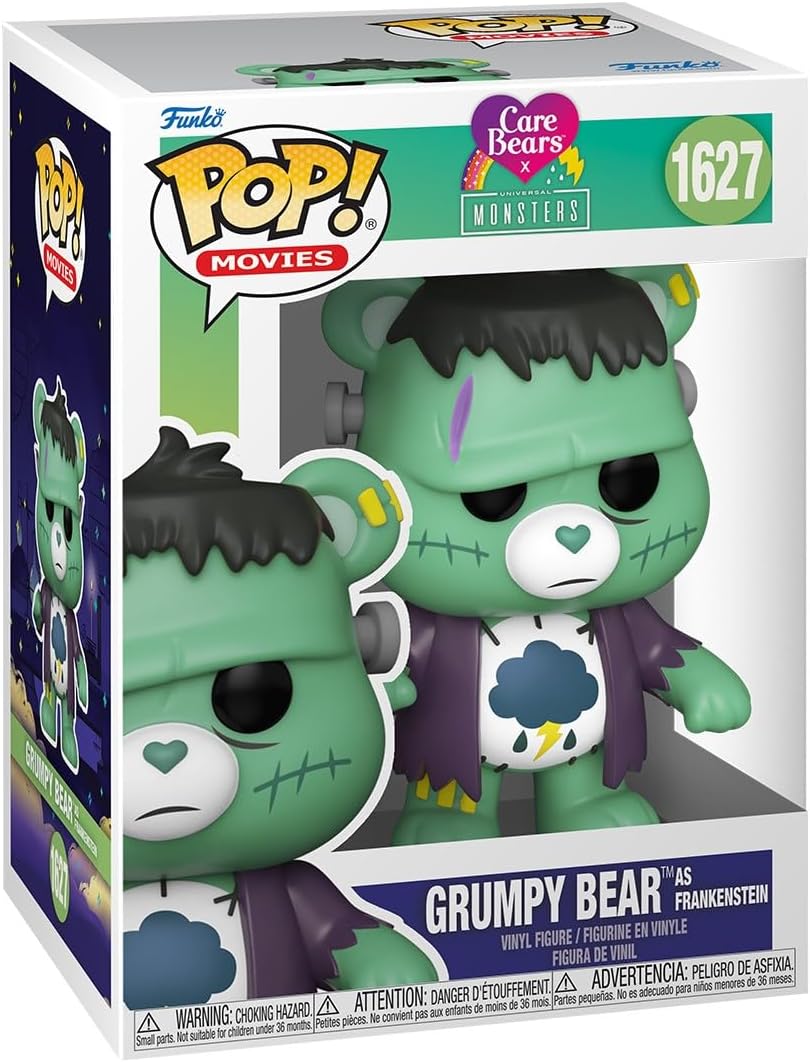 Funko Pop: Universal Monsters x Care Bears - Grumpy Bear Frankenstein