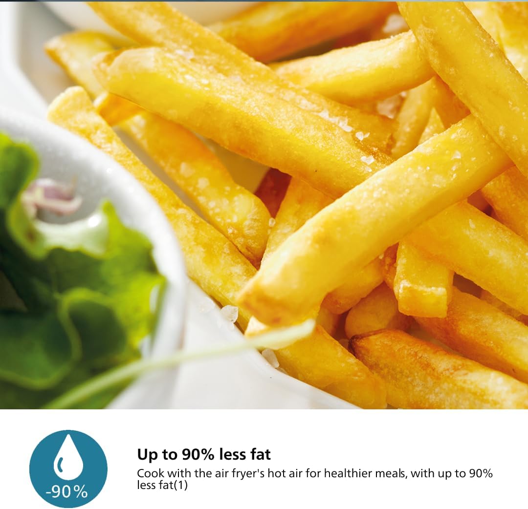 Freidora de aire Philips 2000 Series 13 en 1, 6.6 Qt, NA230/00