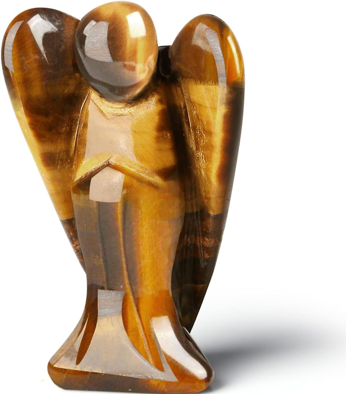 QINJIEJIE Cristales de ojo de tigre de 3 pulgadas