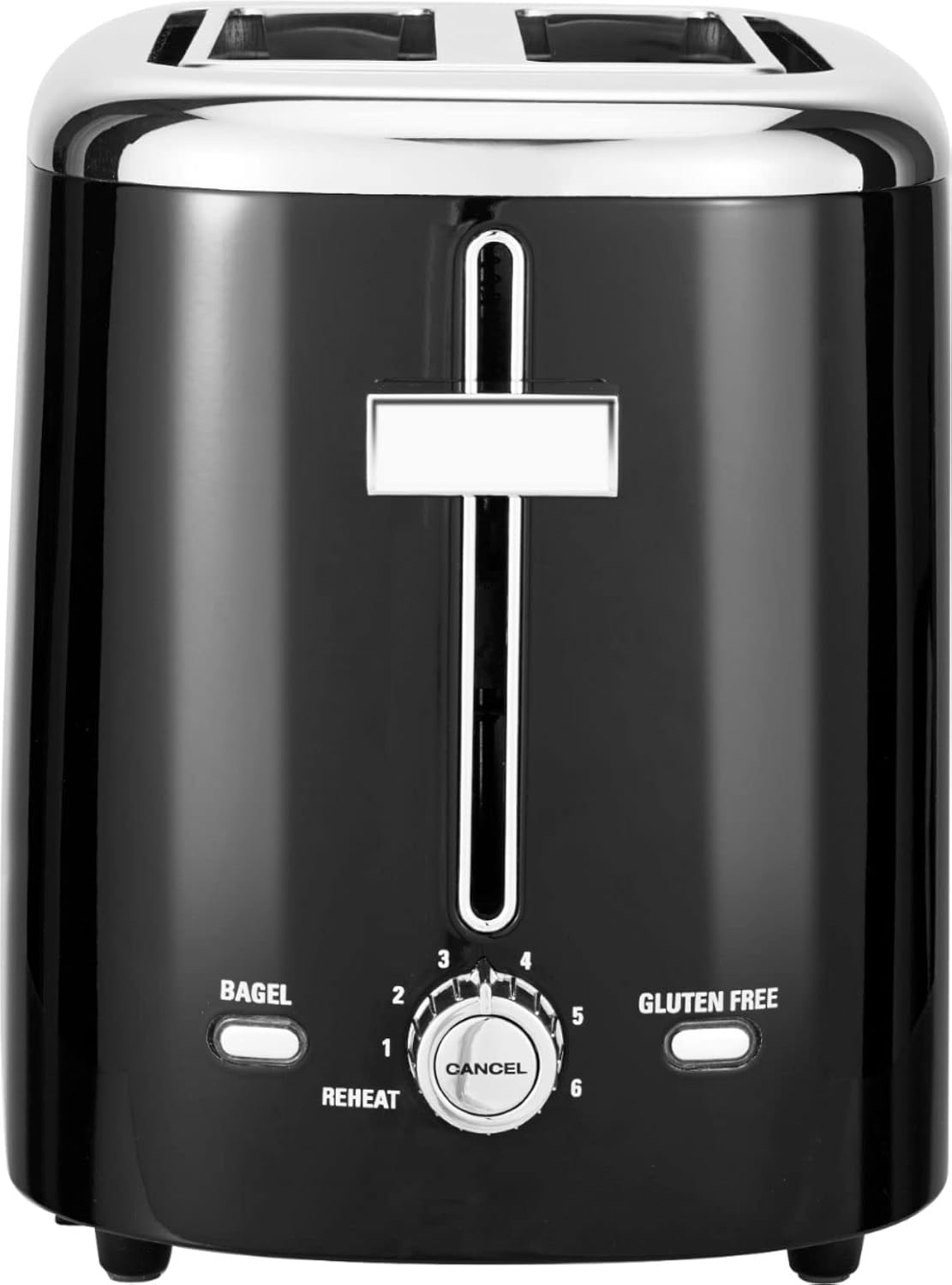 Tostadora de 2 rebanadas Negro BELLA